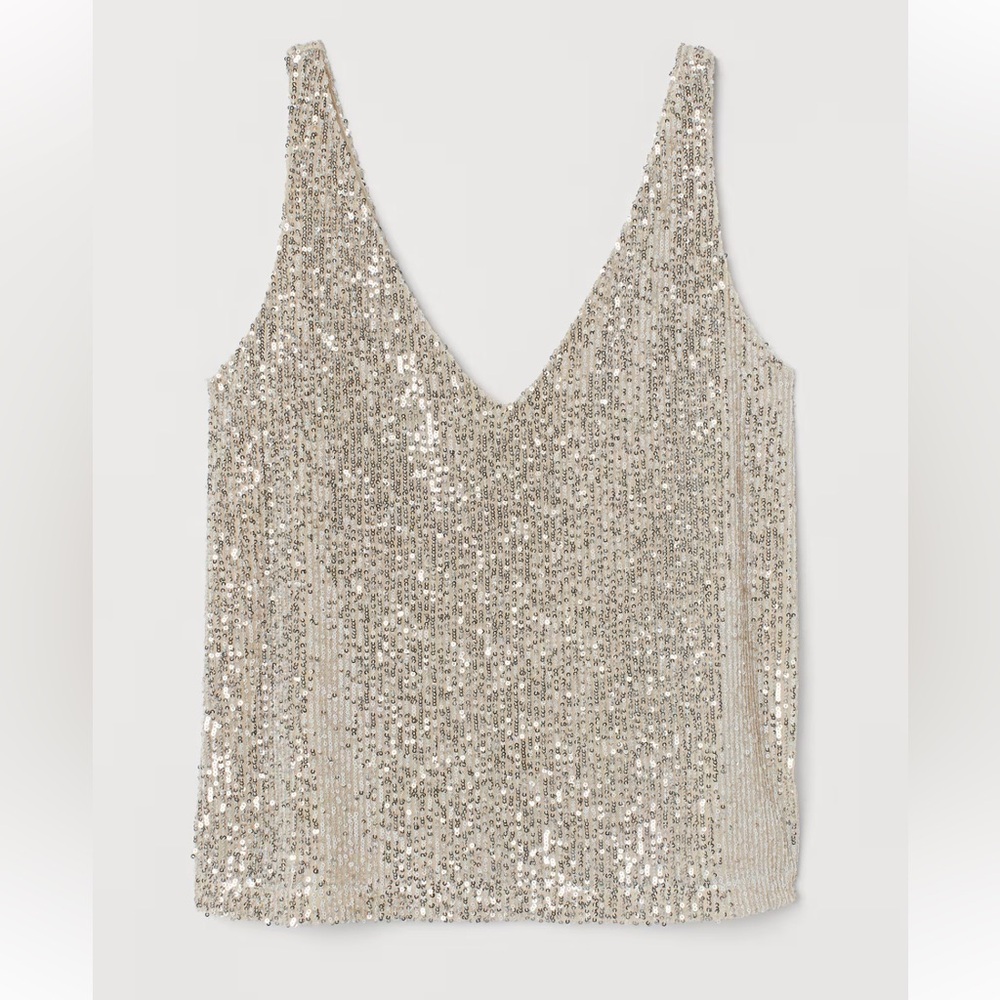 H&M Glitter Camisole